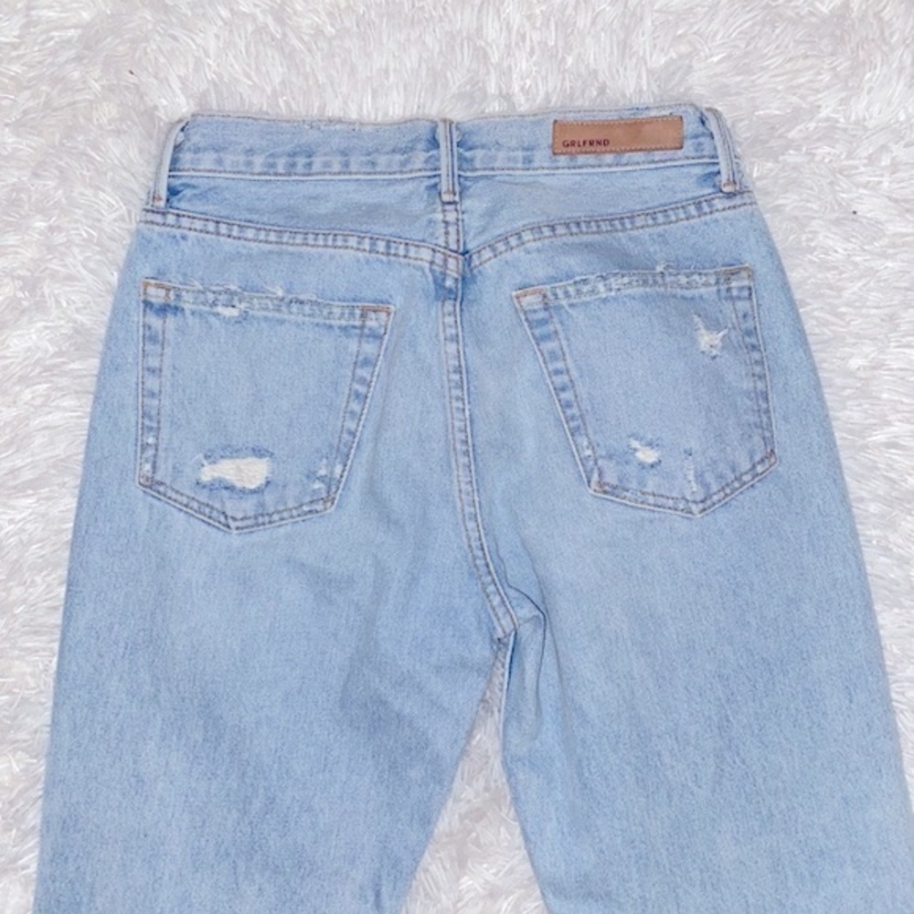 Revolve GRLFRND Ripped straight leg jeans - Picture 12 of 12